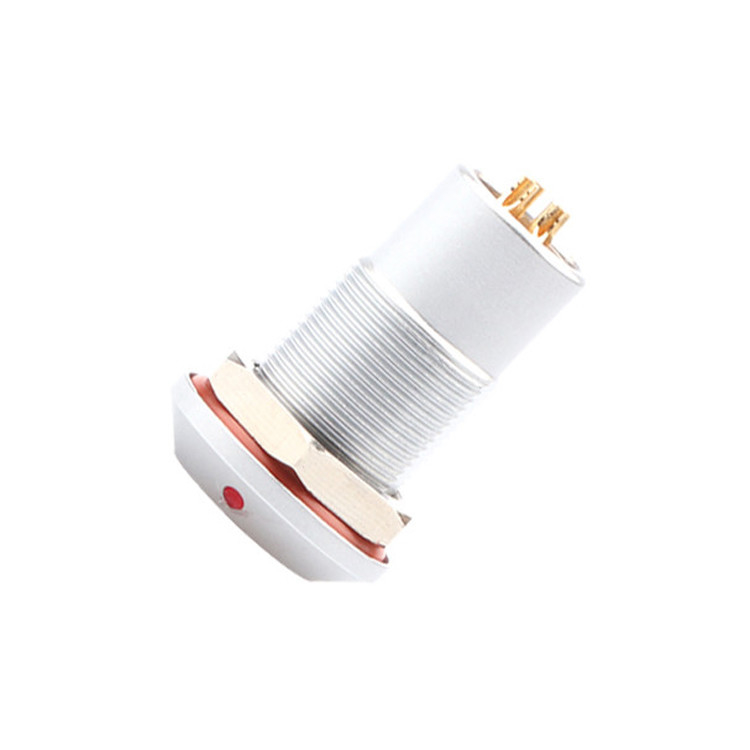 B Serie Z7 connettore di alimentazione circolare 4P femminile sottovuoto sigillato presa impermeabile fissata presa di dado fisso IP68