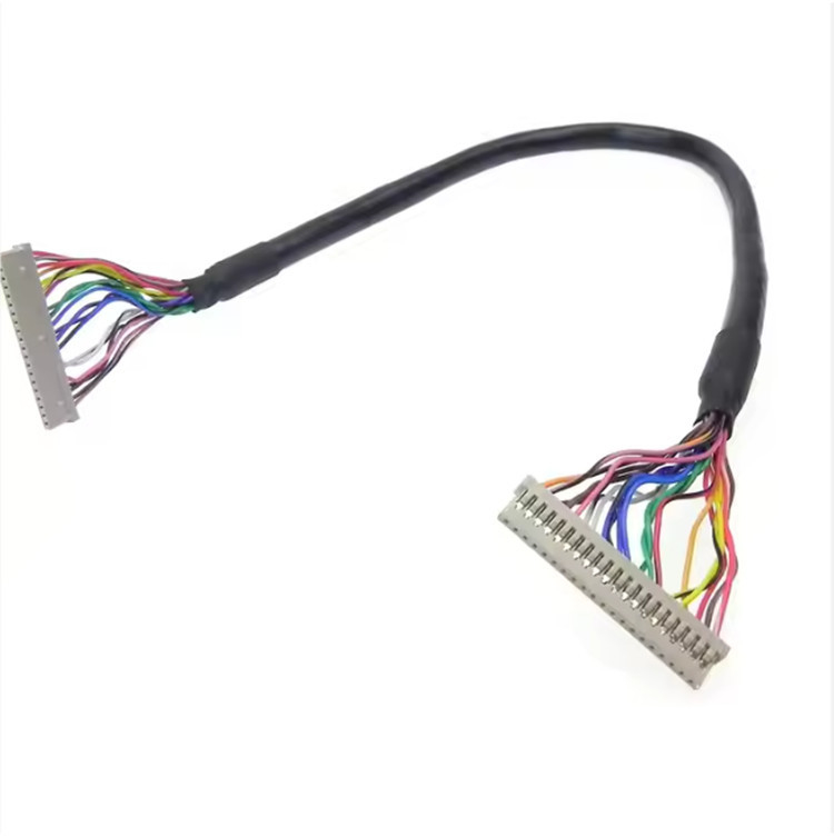 20 cavo dell'esposizione di Pin  DF19G-20S-1C BLD2-20 1.0mm Lvds 2 al Pin Jst Sh1.0 di file 2*10