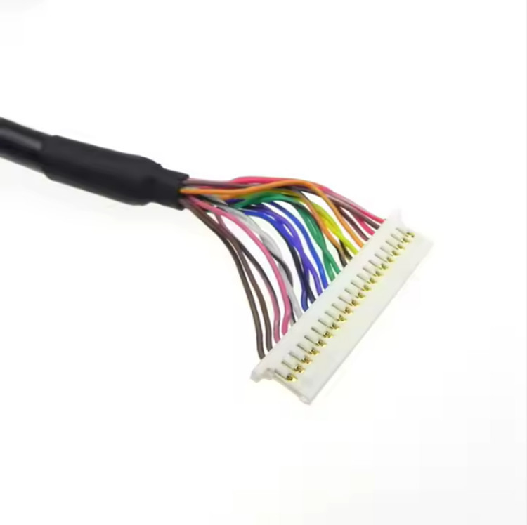 20 cavo dell'esposizione di Pin  DF19G-20S-1C BLD2-20 1.0mm Lvds 2 al Pin Jst Sh1.0 di file 2*10