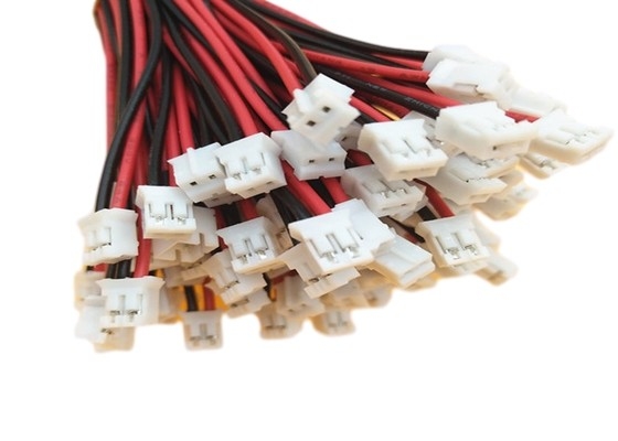 Rosso ed annerisca 26 il maschio su ordinazione di Jst il pH 2PIN del cablaggio del cavo dell'AWG al cavo femminile della spina