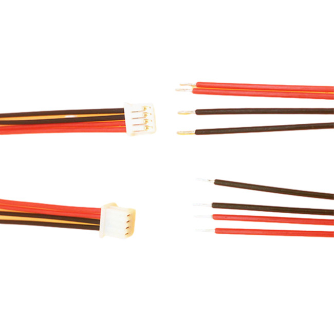 Femmina del passo di MOLEX 51021 4pin 1.25mm con 24 cablaggi del cavo di AGW per pastella