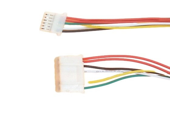 Il passo di alta qualità JST IL PHR 5pin 2.0mm al passo di SHLP 6pin 1.0mm con 28AGW fissa il cablaggio