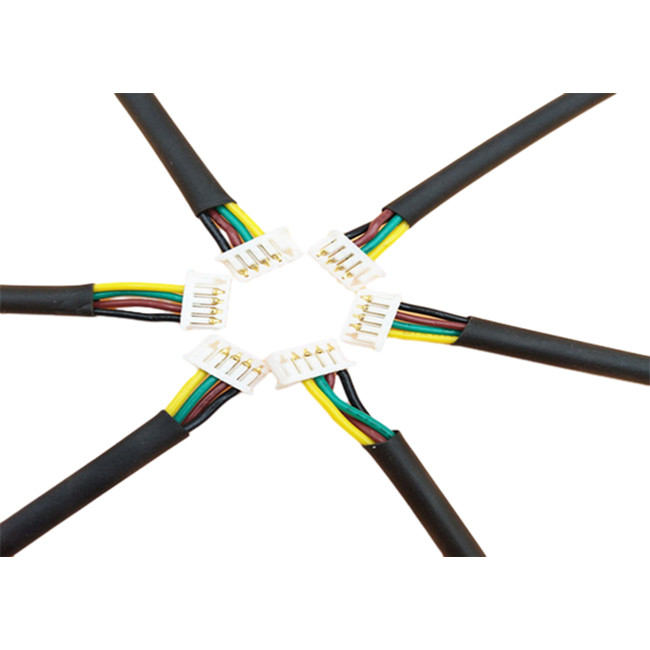 10pin stampa weldding del PWB del molex 2510 (22-01-1102) 2.54mm al cablaggio del cavo del molex 51021