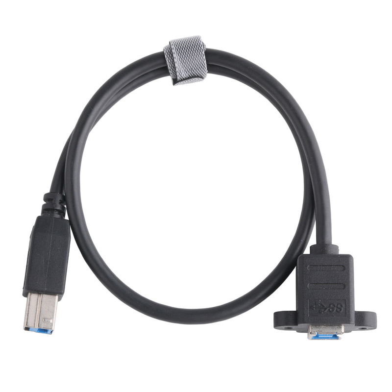 Stampa plug and play connettore cavo dati usb usb 3.0 b maschio a femmina usb 3.0 bm a bf