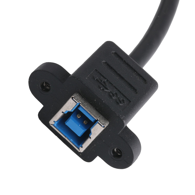 Stampa plug and play connettore cavo dati usb usb 3.0 b maschio a femmina usb 3.0 bm a bf