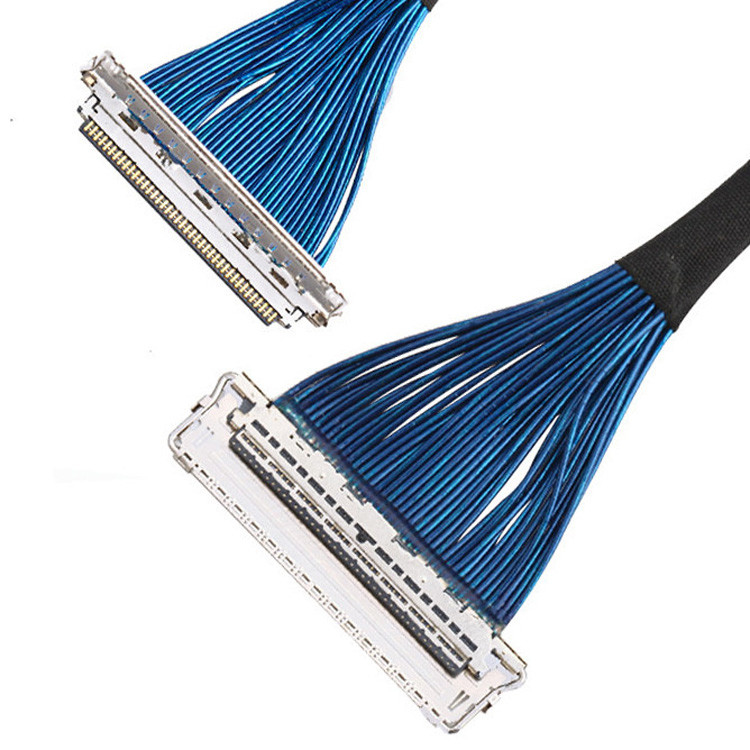 Fabbrica Ipex Micro Coax Mipi Dsi Lvds Cable EDP Assemblaggio 20846 20Pin 20846-020t-02 20847-020t-02 20P