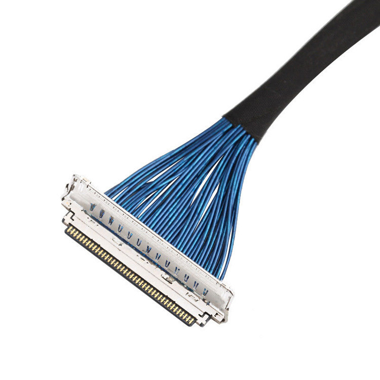 Fabbrica Ipex Micro Coax Mipi Dsi Lvds Cable EDP Assemblaggio 20846 20Pin 20846-020t-02 20847-020t-02 20P