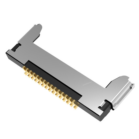 Assemblaggio di cavi coassiali micro 20345-015T-32R con 15 perni, con un passo di 0,4 mm e un tipo di accoppiamento orizzontale microcoasso