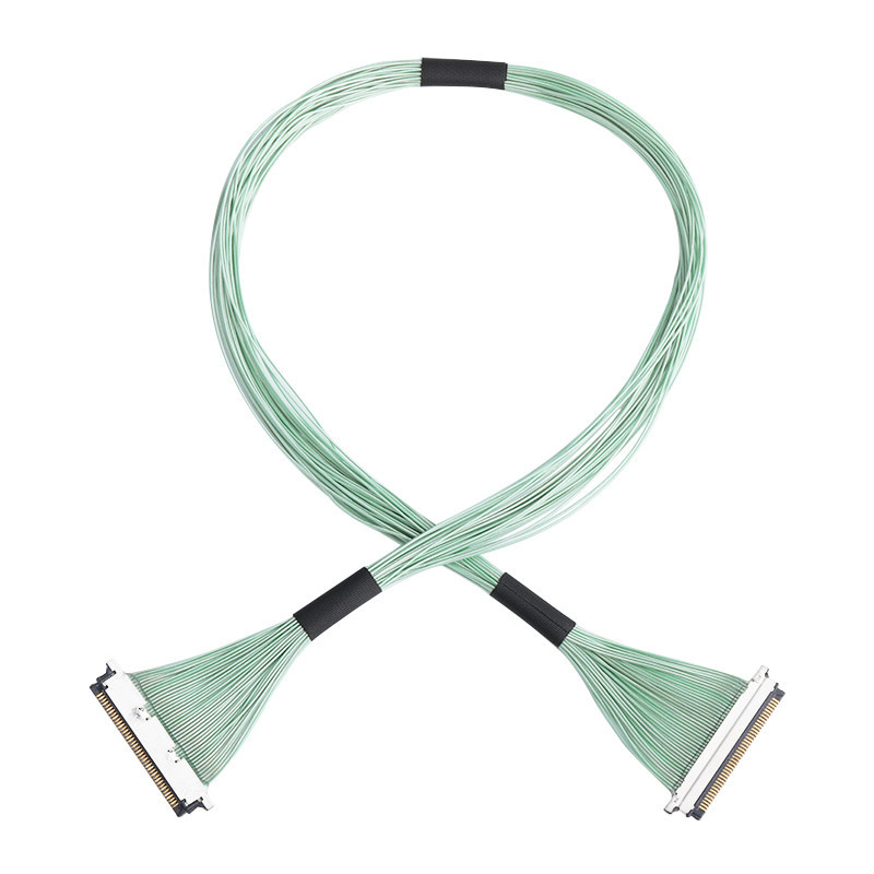 Assemblaggio di cavi coassiali micro 20345-015T-32R con 15 perni, con un passo di 0,4 mm e un tipo di accoppiamento orizzontale microcoasso