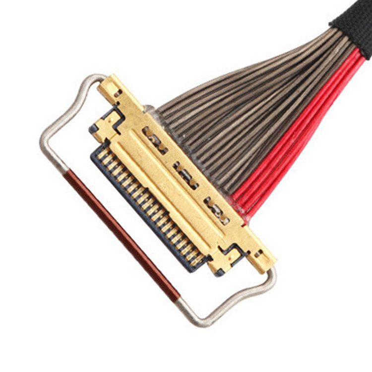 Fabbrica UL EDP LVDS Cavo coaxiale I PEX 0,4 mm Pitch 20633-220T-01S 20 pin