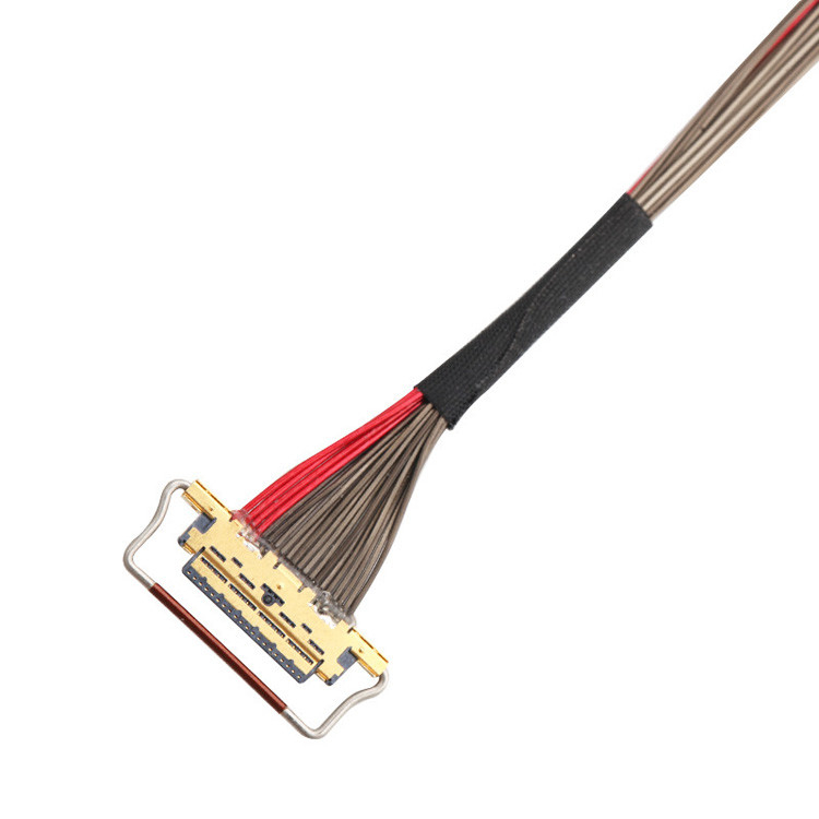 Fabbrica UL EDP LVDS Cavo coaxiale I PEX 0,4 mm Pitch 20633-220T-01S 20 pin