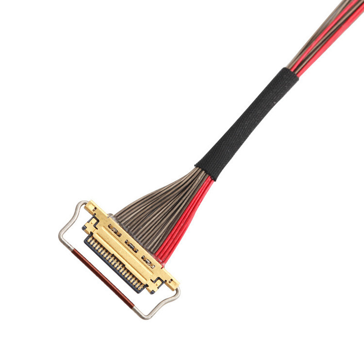 Fabbrica UL EDP LVDS Cavo coaxiale I PEX 0,4 mm Pitch 20633-220T-01S 20 pin