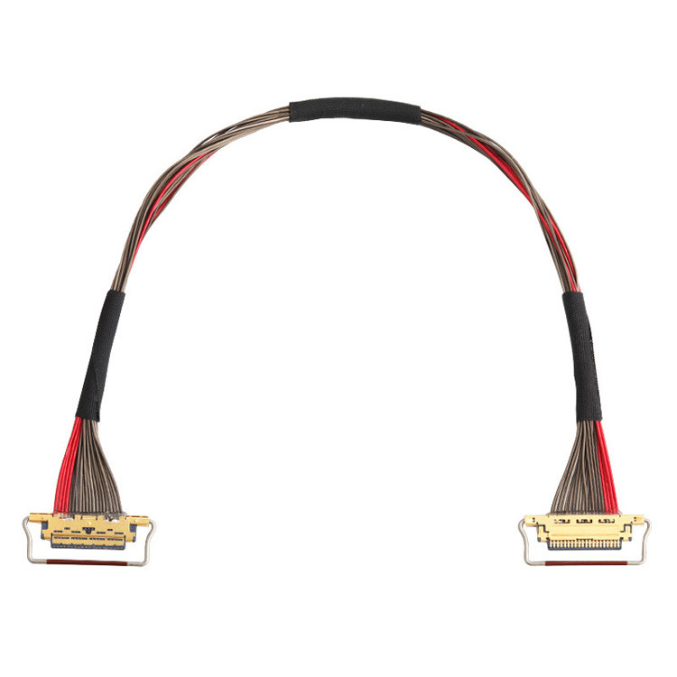 Fabbrica UL EDP LVDS Cavo coaxiale I PEX 0,4 mm Pitch 20633-220T-01S 20 pin