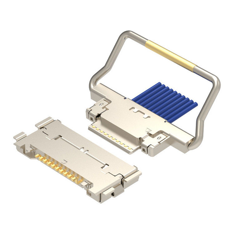 CABLINE-CA 10p 20633-310T-01S connettore micro-coaxial con chiusura meccanica