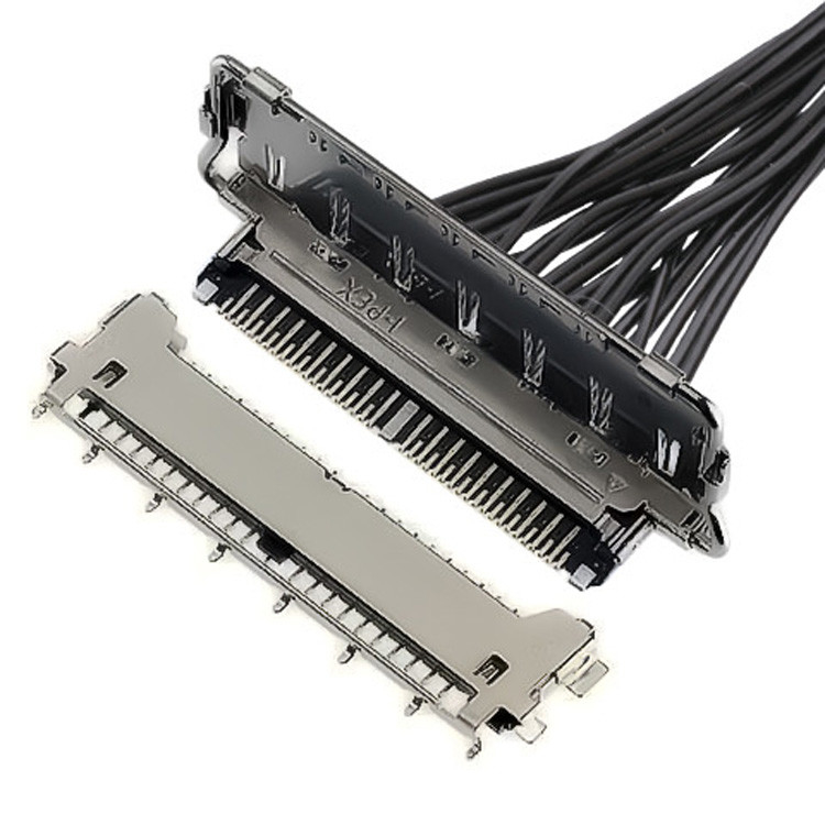 Tipo di accoppiamento orizzontale connettore micro-coassiale connettore Lvds tipi di connettore Lvds 40 pin 20977-040T 040E 01