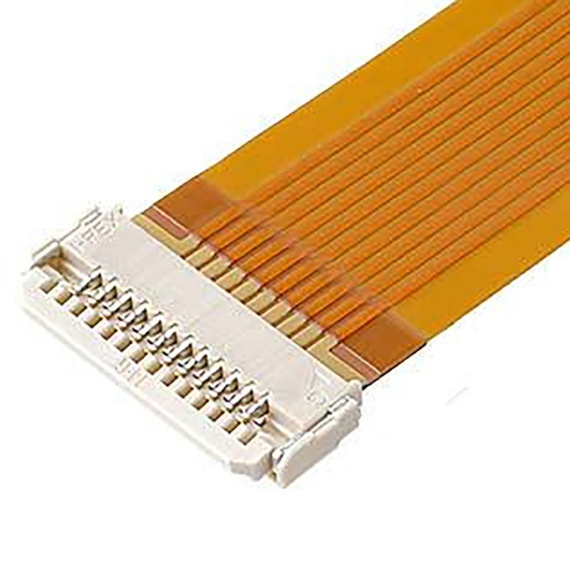 Micro Pin orizzontale della spina 8 del recipiente del passo DW-5 20598-008T-02 del cavo coassiale 0.5mm di Ipex