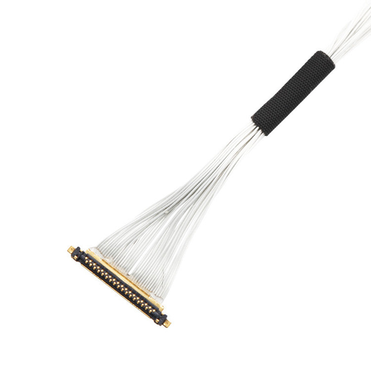 34 Pin JST AUHR-05V-H To I-PEX 20531-34-01 Assemblaggio di cavi LVDS EDP a passo di 0,25 mm