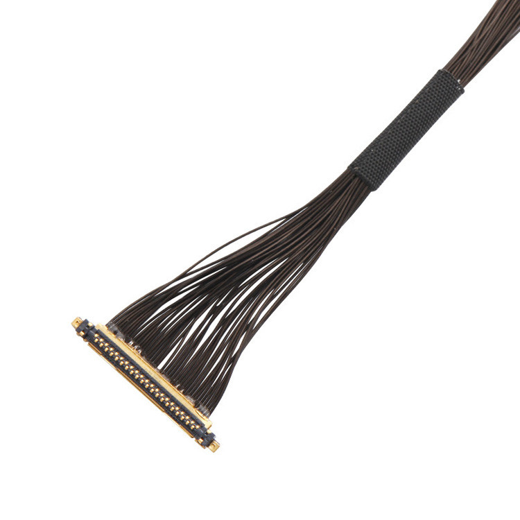 34 Pin JST AUHR-05V-H To I-PEX 20531-34-01 Assemblaggio di cavi LVDS EDP a passo di 0,25 mm