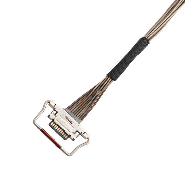10 pin EDP I-PEX Cavo LVDS coaxial 0.4mm Pitch 20633-310T-01S 38AWG