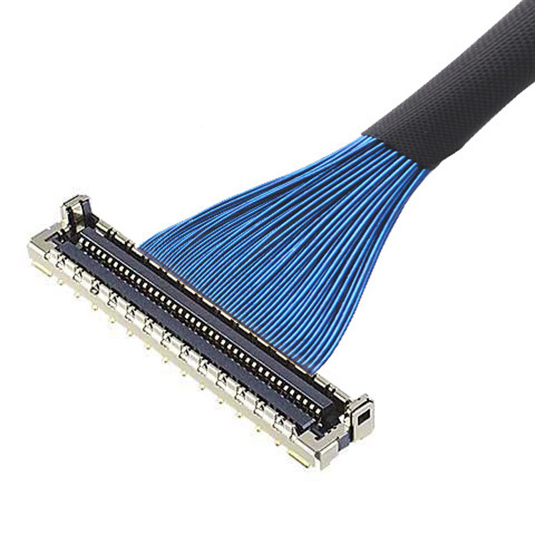 Cavo LVDS micro coassiale con schermatura elettromagnetica e blocco meccanico IPEX MICRO COAX CABLE 30P CABLINE-UM 20878-030T-01