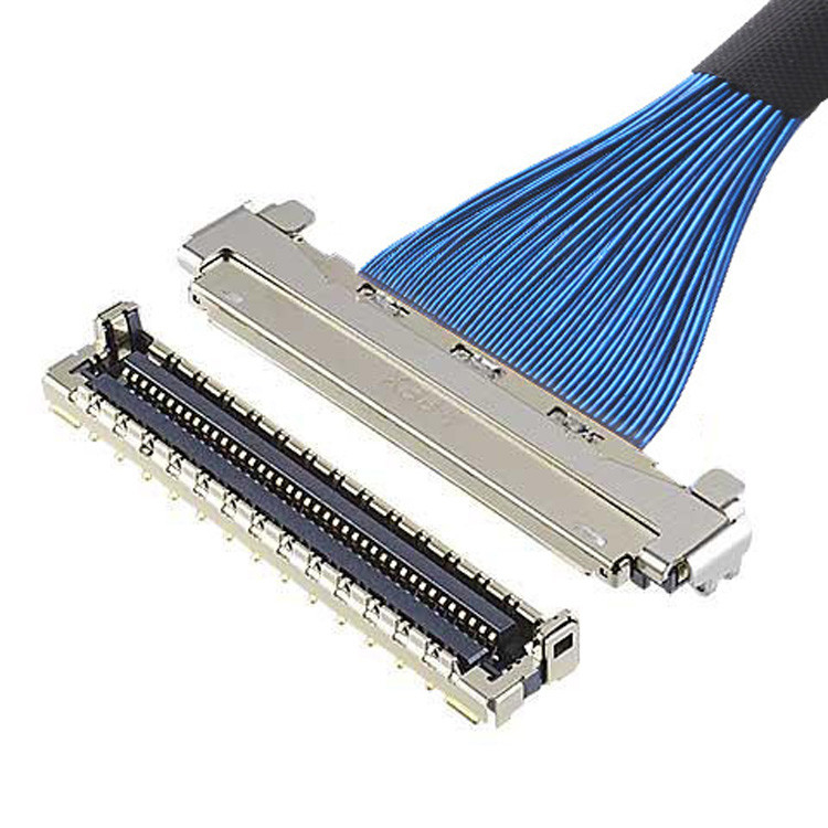 Cavo LVDS micro coassiale con schermatura elettromagnetica e blocco meccanico IPEX MICRO COAX CABLE 30P CABLINE-UM 20878-030T-01