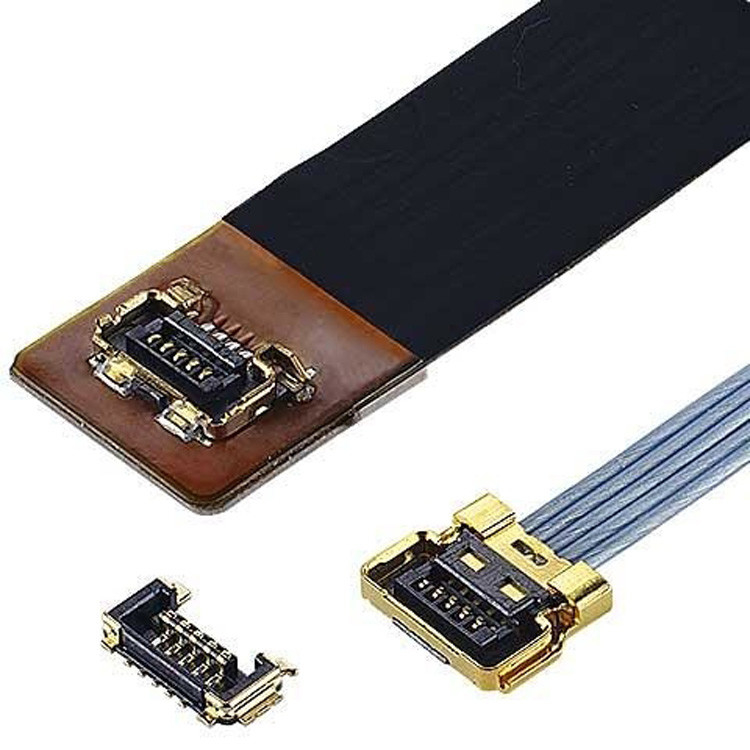 Cable di montaggio a micro coassiale per contenitore di contenitore di cavi-UY 20857 005T 20907 005E