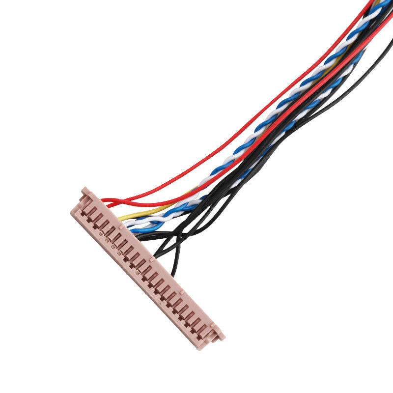 ISO14001 Lvds Lcd Cable Assembly 20453-230T a PH2.0 PHR-6P 1255H-2