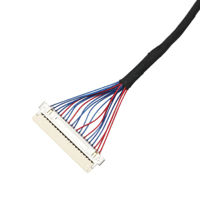 0.5mm Pitch 20453-220t-03 Lvds Assemblaggio di cavi Df19g-20s To I-Pex ISO14001