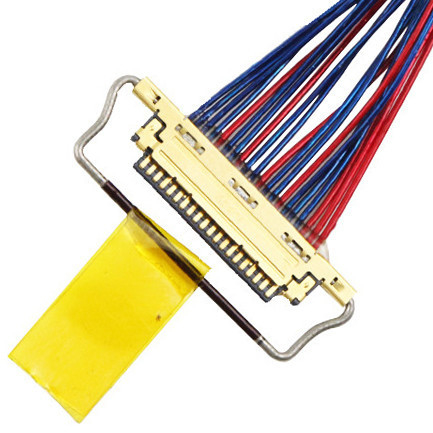 0.5mm Pitch 20453-220t-03 Lvds Assemblaggio di cavi Df19g-20s To I-Pex ISO14001