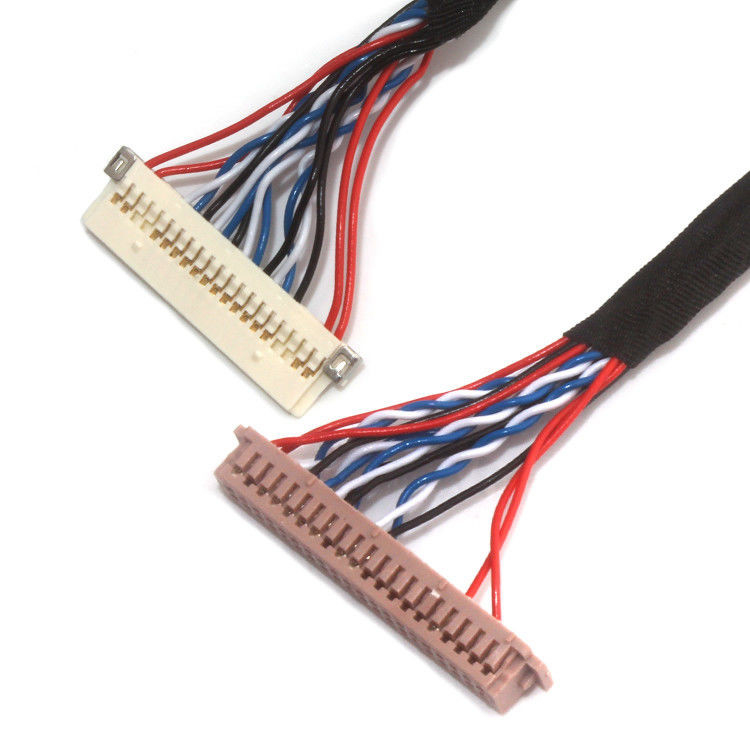 Cable assembly LVDS Pitch 1.25mm  DF13-40DS-1.25C a DF 19G-20S