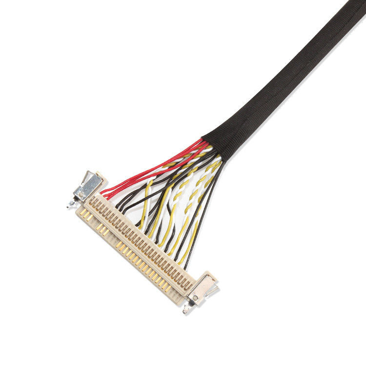30 pin LVDS Cable Assembly, 51 pin FI X30HL-B Lvds Cable per il pannello LCD