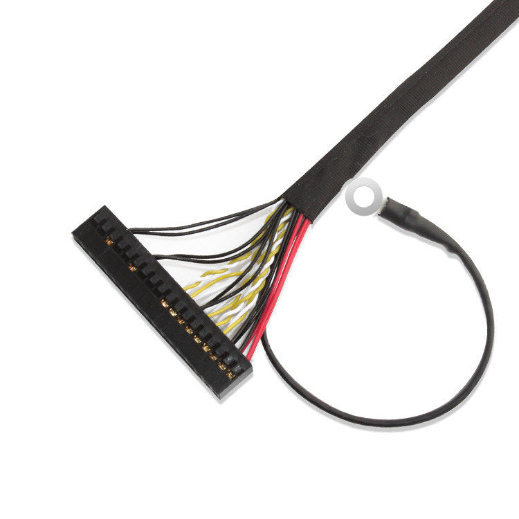 30 pin LVDS Cable Assembly, 51 pin FI X30HL-B Lvds Cable per il pannello LCD