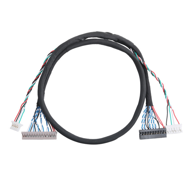 Connettori di cavi LVDS Trasferimento dei dati del segnale da DF14-20P-1.25H al connettore PH2.0-6P e terminale DH2.0-T
