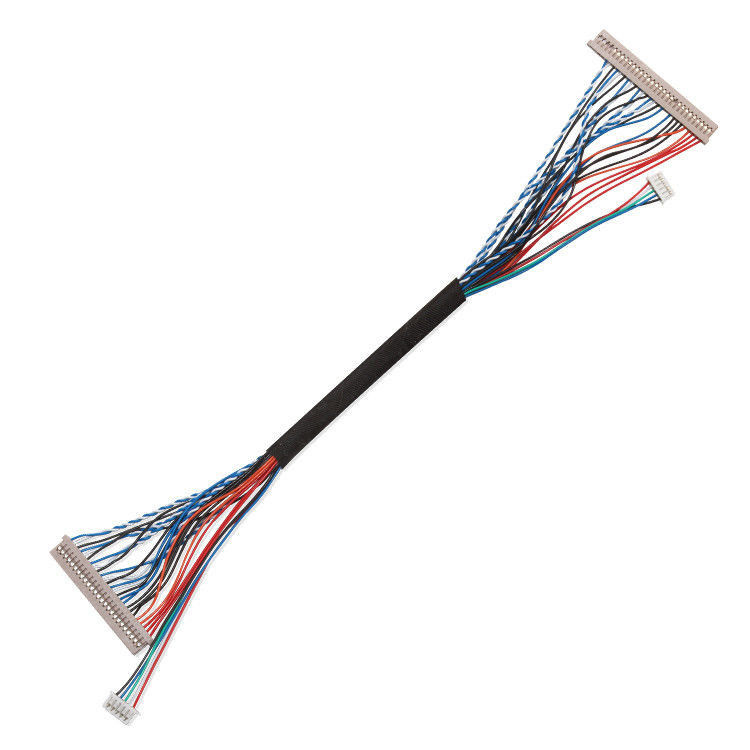 250V 20 Pin Lvds Cable  Df 14 a Df14 per il connettore dell'esposizione dei lvds del computer portatile