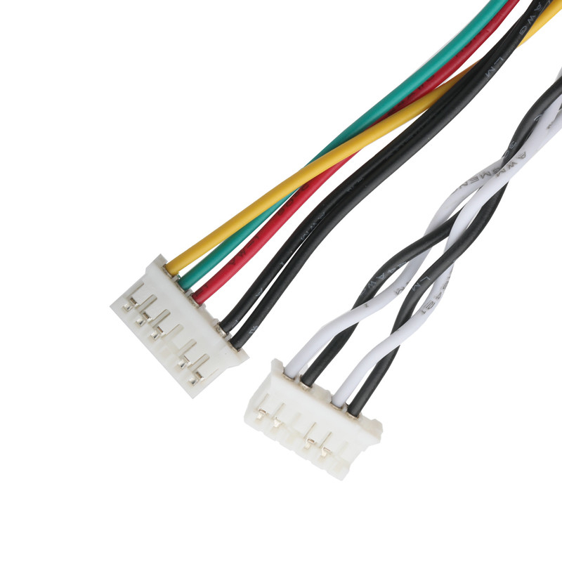 D-SUB-9Pin MALE a JST PHR-6 e PHR-6 connettori per l'assemblaggio di cavi personalizzati
