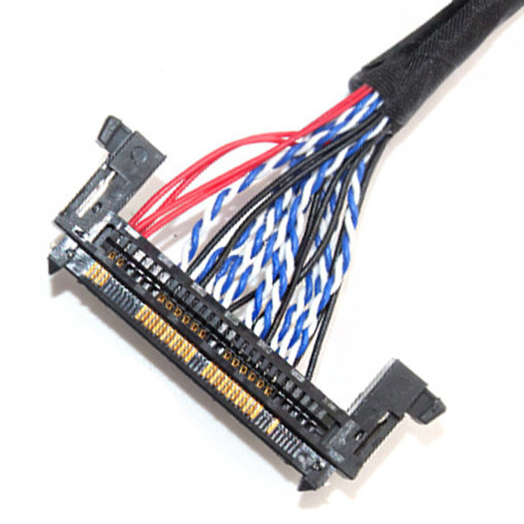 Assemblaggio di cavi LCD LVDS 1.0mm Pitch JAE Fix-30ssl-Hf To  DF13 EDP 26AWG