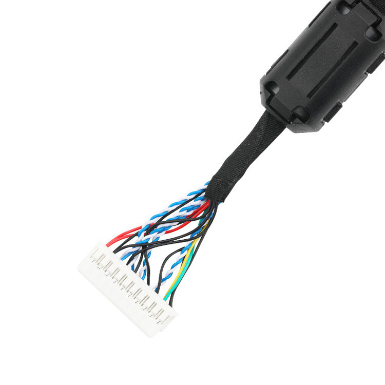 Un gruppo di cavi LVDS EDP da JST PHDR-20V a JAE FI-S20S