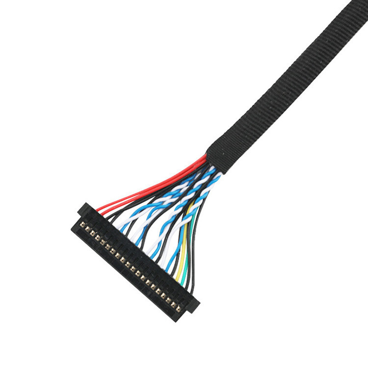 Un gruppo di cavi LVDS EDP da JST PHDR-20V a JAE FI-S20S