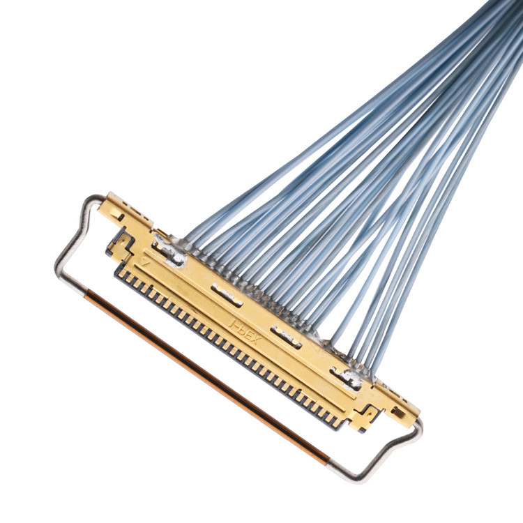 Cavi di coassiale coassiali fini extra del connettore di IDC micro KEL SSL20-40SB a SSL20-40SB