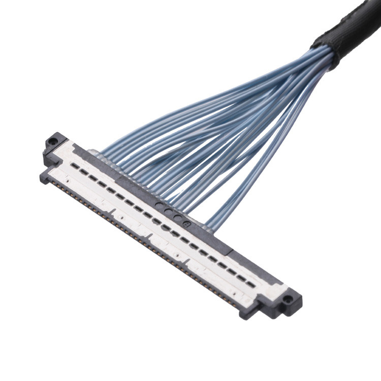 Cavi di coassiale coassiali fini extra del connettore di IDC micro KEL SSL20-40SB a SSL20-40SB