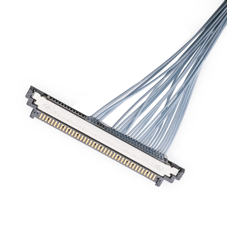 Cavi di coassiale coassiali fini extra del connettore di IDC micro KEL SSL20-40SB a SSL20-40SB