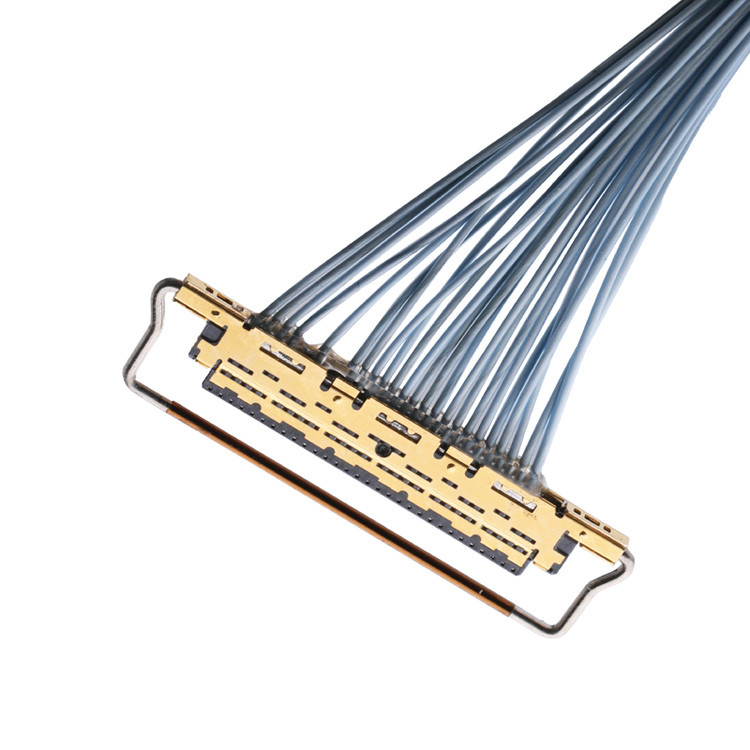 Cavi di coassiale coassiali fini extra del connettore di IDC micro KEL SSL20-40SB a SSL20-40SB