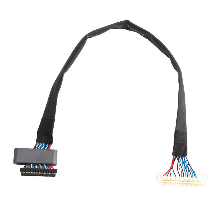 L'assemblaggio del cavo LVDS da JAE FI-S20S a FI-X30HL, con un passo di 1,25 mm e indicato per 500VAC