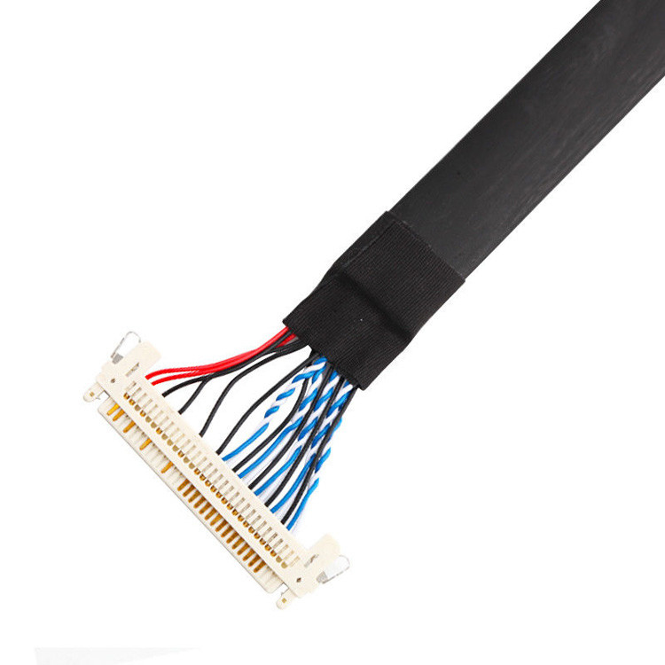 L'assemblaggio del cavo LVDS da JAE FI-S20S a FI-X30HL, con un passo di 1,25 mm e indicato per 500VAC