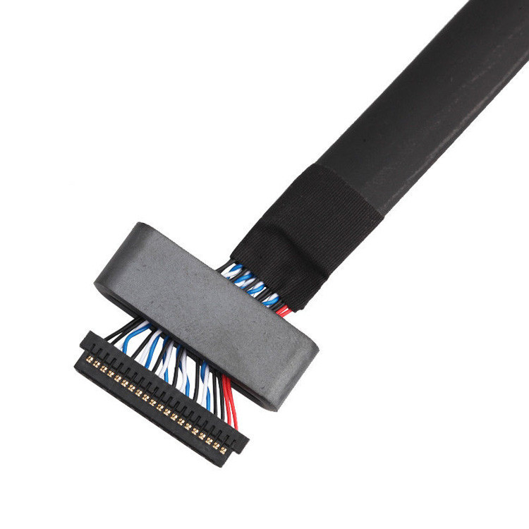 L'assemblaggio del cavo LVDS da JAE FI-S20S a FI-X30HL, con un passo di 1,25 mm e indicato per 500VAC