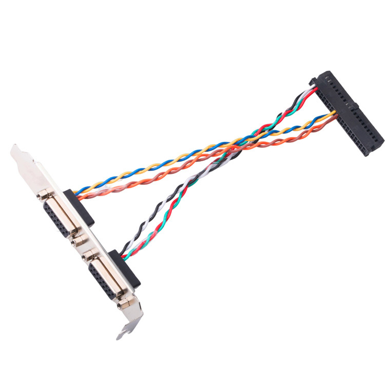 2 Pin 205205-2 della femmina 15 del connettore del cavo Db15 di Lvds di paia elettrico al Pin 40