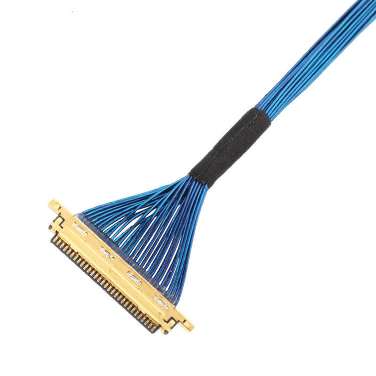 Micro coassiale 20453-030T a 20453-030T LVDS assemblaggio di cavi EDP 0,5 mm Pitch