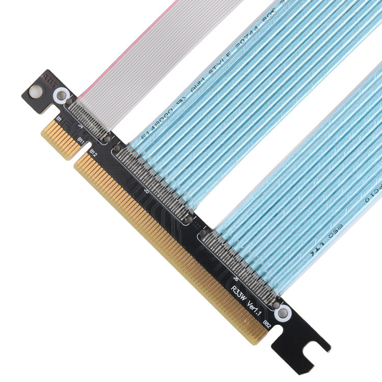 PCB Cavo coassiale estremamente sottile PCIE Grafica Computer Grafica scheda grafica Cable di estensione adattatore