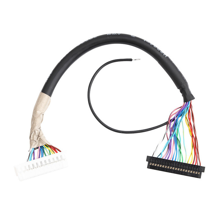 OEM/ODM Assemblaggio di cavi LVDS micro coassiali JST PHDR-24VS a JAE FI-S20S