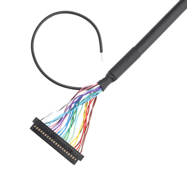 OEM/ODM Assemblaggio di cavi LVDS micro coassiali JST PHDR-24VS a JAE FI-S20S